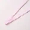 Encaje de pompón de un solo lado de 1.3 cm, pasamanería de cuentas de color macarrón, accesorio decorativo DIY para bombas de baño