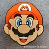 Super Mario [Produto Principal] Sapatos de Jardim Populares Desenho Animado Criativo Charms de Sapato Destacáveis Acessórios de Decoração para Crocs