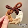 Elásticos de Cabelo Outono e Inverno para Mulheres, Bolas para Rabo de Cavalo, Cordas de Cabelo, Alta Elasticidade, Sem Danos ao Cabelo, Elásticos Simples, Acessórios de Cabelo Corda de Cabelo Fashion e Simples