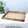 Grande Coleção de Produtos Únicos - Design Criativo Antigo Rústico Madeira Maciça Enfeites Decorativos Vasos de Flores para Pátio de Madeira Zakka Mercearia