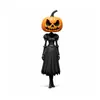 Figura decorativa popular de calabaza de resina para la escena de Halloween y manualidades