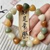 Rosa Departamento de Escultura Gotas de Água Jade Branco Pulseira Bodhi Estudante Placa Brincar ao Redor do Dedo Macio Wen Brincar Conta de Buda Cordão de Contas Bodhi Atacado