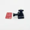 Adaptador de Tornillo GoPro 1/4 Base de Liberación Rápida Soporte de Casco de Motocicleta Accesorios de Soporte para Casco Corbata de Moño