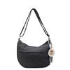 Nova Bolsa Dumpling de Jeans Transfronteiriça Bolsa Transversal Versátil Casual Moderna para Mulheres Bolsa de Ombro Simples Japonesa para Trabalho