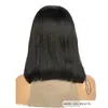 Amazon Moda Europea y Americana Peluca de encaje frontal cabeza de bobo peluca de comercio exterior transfronterizo África peluca popular