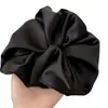 Scrunchies de Cetim de Seda Francesa para Mulheres Flores de Cabelo Acessórios de Cabelo 2026 Novas Elásticos para Rabos de Cavalo Prendedores de Cabelo
