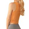 Colete feminino de verão europeu e americano Ins, estilo umbigo, comércio exterior, celebridade cibernética, cintura alta, slim, slim-fit, curto, sem mangas, base feminina
