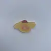 Broche de acrílico fofo de urso de chá, distintivo de desenho animado, pin para mochila de estudante, estojo de lápis, prêmio, decoração, atacado de fábrica
