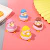 Juguete Popular Creativo Transfronterizo Estilo Pollo Grande de la Bahía para Soplar Burbujas Alivio del Estrés, Juguete Apretable que Sopla Burbujas, Manualidades de Juguete para Alivio del Estrés
