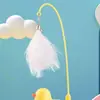 Juguete para gatos para autoentretenimiento y alivio del aburrimiento, caña de pescar con plumas para gatos, gatito balancín, pelota giratoria, suministros de juego para gatos, al por mayor
