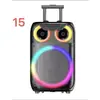 Mini Altavoz 20W Luz de Colores Nuevo Audio Bluetooth Portátil para Exteriores Subwoofer Altavoz de Regalo