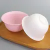 Bol Mezclador para Belleza y Peluquería, Bol Plano Suave de Tamaño Mediano para Mascarilla, 10.5cm Tpe Silicona Suave Herramienta DIY para Maquillaje Spa