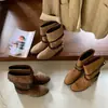 Botas de Tacón Grueso Estilo Retro Punta Cuadrada Media Caña para Mujer 2026 Otoño/Invierno Nueva Llegada Estilo Maillard Hebilla de Cinturón Botas de Montar Plisadas