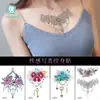 Cross-border novo impermeável peito tatuagem adesivo original grande figura sexy flor braço tatuagem adesivo descartável tatuagem adesivo