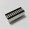 Diretamente do Fabricante: Tubo Plano de LED Colorido de 10 Segmentos, Tubo Plano de Display com 5 Tiras de Luz Vermelhas e 5 Amarelo-Verdes, 2510 Cor