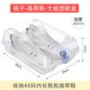 Caja de Zapatos Engrosada Transparente Caja de Almacenamiento para el Hogar Organizador de Almacenamiento de Zapatos Plástico Montaje en Coche Gabinete de Zapatos con Tapa abatible Zapatero Venta al por Mayor