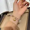 Pulsera Colgante de Ponis con Textura Transparente, Exquisita y Dulce, Adecuada para Mujeres, Versátil para el Uso Diario y Realza el Cutis