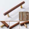Tirador de Cajón de Hongo de Madera Log Japonés Redondo Madera Agujero Único Gabinete Puerta de Armario de Madera Habitación Infantil Tirador de Madera Maciza