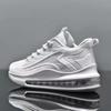 Comercio exterior transfronterizo otoño 2023 nueva moda moderna deportiva casual transpirable tejido volador colchón de aire amortiguador zapatos casuales para hombre