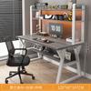 Escritorio para computadora Escritorio de escritorio Escritorio para el hogar Escritorio con estantería Escritorio integrado Mesa de estudio para estudiantes Juego de mesa y silla simple para dormitorio
