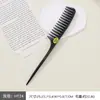 Peine Bagbao para Mujer, Peine de Plástico Antiestático Doméstico de Dientes Finos para Flequillos y Coletas, Peine Infantil de Cola Puntiaguda, Peine para Peinar el Cabello