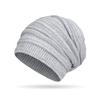 Gorro Plegable Holgado de Punto con Pliegues Nuevo de Invierno Resistente al Frío Elástico Gorro de Punto Doble Color Melaleuca Suéter Gorro Frío Transfronterizo TEMU