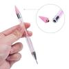 Pluma de Cera para Puntos de Uñas, Pluma de Uñas de Cristal de Doble Punta, Pluma para Puntos de Uñas, Pluma para Puntos con Punta de Cera, Venta al por Mayor de Fábrica
