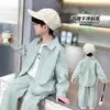 Conjunto de Ropa para Niños Primavera y Otoño 2026 Nuevo Estilo Coreano Moderno Fresco Conjunto de Dos Piezas para Niños Pequeños Ropa Elegante