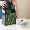Ventilador Eléctrico Plegable, Ventilador de Escritorio USB Silencioso para Oficina con Tres Velocidades, Caja de Regalo para Eventos y Recuerdos