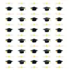 100 Piezas Confeti Temporada de Graduación Transfronteriza Gorro de Graduación Decoraciones de Mesa Suministros para Fiestas Lentejuelas de Papel en Stock