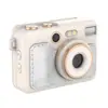 Chaveiro de câmera de polegar retrô mini transfronteiriço, capaz de tirar fotos e vídeos, com tela flip e uma mini bateria removível