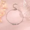 Pulsera de Zirconia Infinito Doble Símbolo de Ocho Caracteres Amor Infinito Pulsera de Líneas Cruzadas Moda Única Hermosa Regalo de Cumpleaños