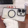 Adecuado para Funda de Teléfono Magnética Transparente Oneplus Turbo6 1+15 Galvanizada Anti-Caída Ace6 Funda Protectora Simple 13 Nuevo Modelo