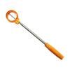 Recogedor de pelotas de golf con hebilla de bloqueo, cabezal de resorte, varilla de antena de 8 secciones, recogedor de pelotas telescópico de acero inoxidable, 6 colores