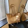 Bolsa Tote Grande Capacidade Transfronteiriça, Bolsa Feminina para o Dia a Dia, Fashion, Versátil, Simples, Moderna, Design de Nicho, Bolsa de Ombro de Alta Qualidade