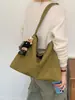 Bolso Tejido Maillard Super Retro para Mujer, Nuevo Bolso Tote Coreano Otoño/Invierno 2026, Bolso de Hombro Grande de Alta Gama