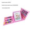 Conjunto de Canetas Hidrocor para Comércio Exterior Ferramentas de Pintura para Estudantes e Crianças Caixa de Pintura Artística Caneta Colorida Conjunto Completo de Pincéis Caixa de Presente