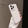 Patrón de onda tridimensional avanzado para la funda del teléfono Apple 16promax, lente iPhone 15 todo incluido 14 anticaída 13