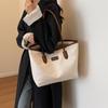 Bolso informal de tela de nailon de gran capacidad, nuevo bolso de mujer 2023, bolso de hombro combinable para estudiantes y viajeros.