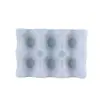 Molde de Resina de Cristal DIY Amapola Creativo Portahuevos Almacenamiento de Huevos Adorno Molde de Silicona Venta al por Mayor en Stock