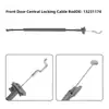Adecuado para Vauxhall Vectra C Signum 2002-2008 Cable de Cerradura de Puerta Delantera 13231174