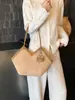 Bolso Cubo de Tote Casual Coreano de Nicho para Mujer, Bolso de Hombro Nuevo de Gran Capacidad, Bolso Vintage para Debajo del Brazo