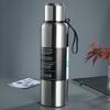 Hervidor de Agua Deportivo de Acero Inoxidable 304 Totalmente de Acero con Cuerda para Transportar Nueva Taza Aislada Hervidor de Agua Portátil para Montañismo al Aire Libre Hervidor de Agua Aislado