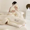 Colcha de Fibra de Soya Clase A Colcha de Invierno Núcleo de Algodón Colcha de Primavera y Otoño Individual Dormitorio de Estudiantes Ropa de Cama para Aire Acondicionado Universal para Todas las Estaciones