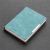 Libreta pequeña A7, práctica libreta de piel de oveja, portátil, de bolsillo, de cuero