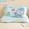 Almohada Infantil de Algodón Puro con Terciopelo de Frijol Calmante, Adecuada para Uso en Guardería, para Bebés de 1-3-6 Años y Mayores, Núcleo de Almohada Pequeño para Bebés