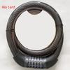Candado Portátil para Bicicleta, Candado Antirrobo para Puerta, Candado de Combinación para Bicicleta de Montaña, Candado de Cable, Candado Específico para Bicicleta, Candado para Casco