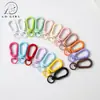 Fecho de mola de cabaça colorida transfronteiriço, fivela universal com acabamento pintado, acessórios de chaveiro DIY, fecho de decoração para pingente de bolsa