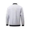 Talla europea transfronteriza, exclusivamente para 2026, nueva chaqueta con cuello de béisbol para hombre, adecuada para actividades al aire libre en otoño e invierno, ropa casual, alta calidad, diseñada para hombres jóvenes y de mediana edad
