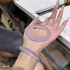 Pulsera Moonlight Violeta Blanca para Mujer, Pulsera de Crin de Caballo Hielo Transparente Piedra Ojo de Gato Calcedonia, Pulsera Elegante de Alta Calidad Hielo